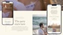 build your custom wedding website