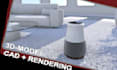 3d cad models and rendering from concepts