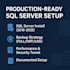 install and configure sql server with backup and security best practices