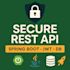 build a secure spring boot rest API with jwt and database