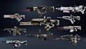 redesign military game asset, 3d gun pack, firearm animation,gun logo, fps game