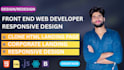 design lightning fast landing pages with clean and modern UI