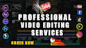 be your professional video editor