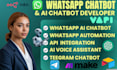 build a whatsapp ai chatbot using manychat whatsapp API for whatsapp automation