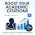 boost your academic citations on google scholar