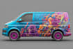 do itasha car wrap design, racing car wrap, car wrap design