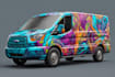 do van wrap, car wrap, vehicle wrap, car wrap design