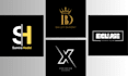 design a modern and attractive name logo