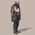 develop fantasy, sci fi, character with hyperrealistic style