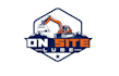 design heavy construction machinery company services logo