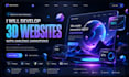 develop 3d websites with animations