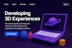 develop 3d websites with animations