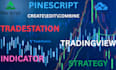 code or edit tradingview, pinescript, tradestation indicator or strategy