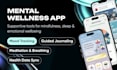 build wellness emotional mental health mobile app meditation mindfulness therapy