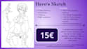 draw your custom rpg character art