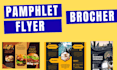 create a digital business pamphlet flyer poster leaflet brochure banner design