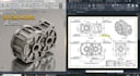 create 3d cad and 2d cad drawings or technical drafts in autocad or solidworks