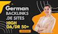 get do follow german backlinks and guest posts for quality link building