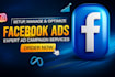 provide your facebook page setup and management