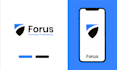 design modern technology tech startup cyber security software logo