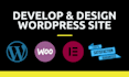 build and customize your wordpress website or fix any issue