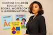 make creative activity coloring and handwriting book, workbook for KDP