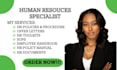write HR policies, sops, employee handbook, offer letters and HR toolkits