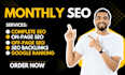 do monthly seo for keyword ranking on google