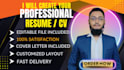 Make professional cv infographic - Make Professional Cv Infographic Resume Cover Letter Design On Canva