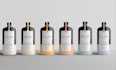 do premium wine label gin label whiskey bottle label design