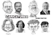 draw a pencil custom caricature from photo
