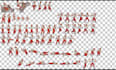 create pixel art 2d sprite sheet pixel art sprites, sprite sheet game asset