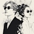 create a black and white illustrations