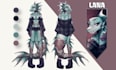 create furry reference sheet fursona ref sheet anthro furry ref sheet furry oc