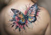 custom a watercolor tattoo design