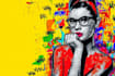 create a unique street pop art illustration