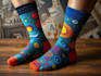 make unique and eye catching sock designs
