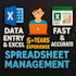 accurate data entry and excel spreadsheet management