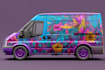 do creative vehicle wrap, car wrap