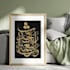 design custom arabic calligraphy wall art