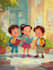 create stunning children book illustration package