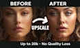 upscale your image or visual up to 20k resolution