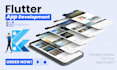 develop flutter android and ios app with ai integration