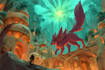 paint fantasy and sci fi concept art environments, buildings