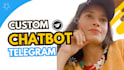 create custom telegram bot, chatbot in python