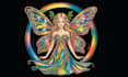 create magical ai generated fantasy fair illustration