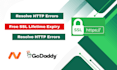 secure your website with a free SSL and fix all https issues