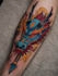 custom an abstract black tattoo design