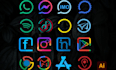 create a custom hand drawn icons set