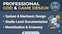 create a production ready gdd and game system design